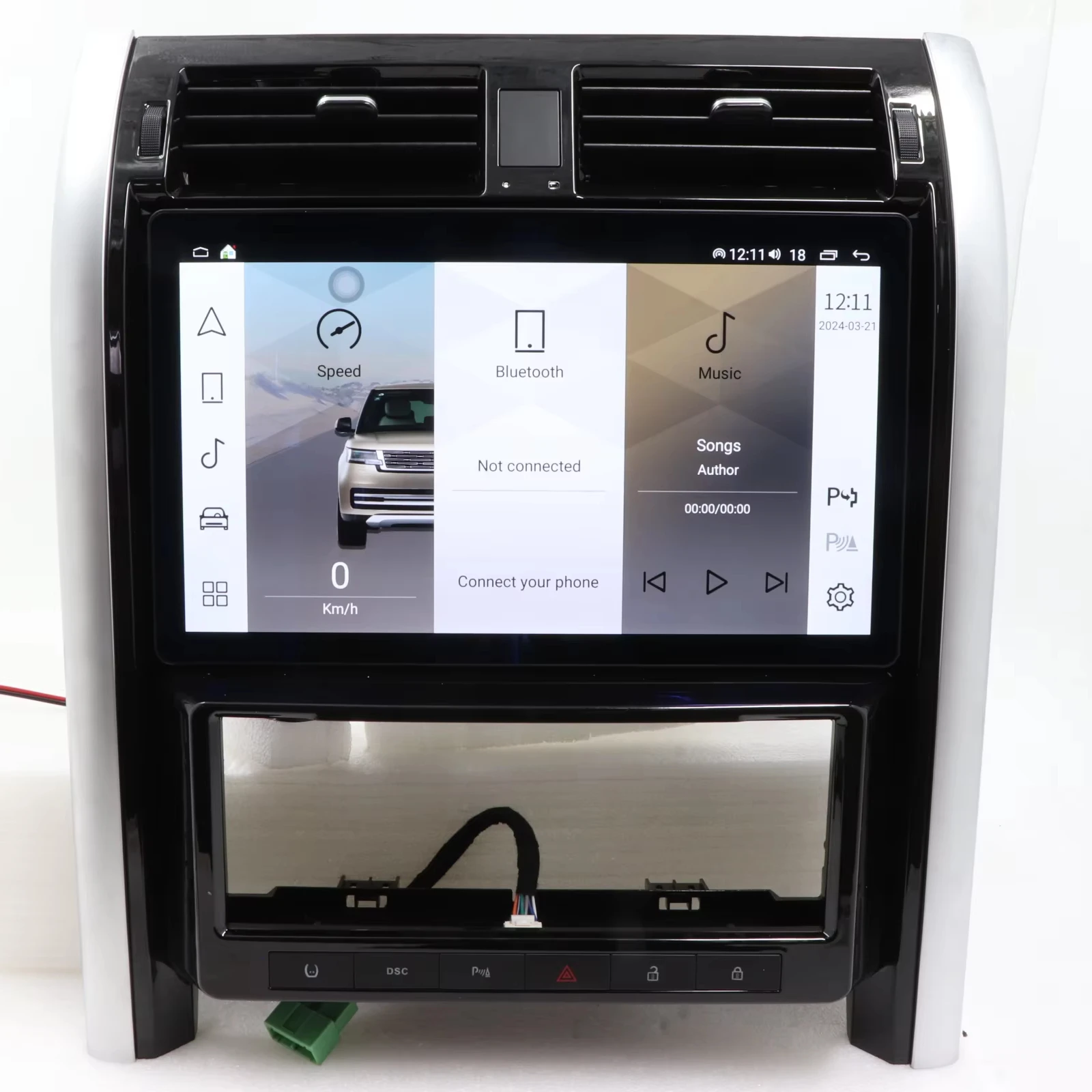 

13.3 Inch Qualcomm Android Radio Car Dvd GPS Player Multimedia Player Dual Car Dvd For Land Rover Discovery 3 2004-2009