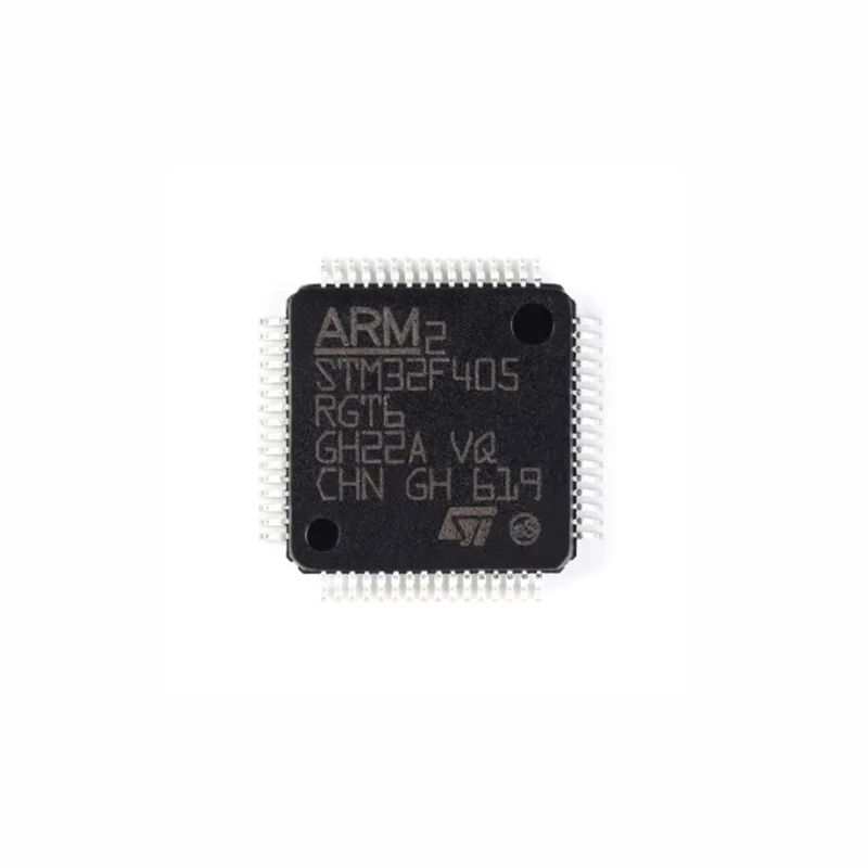 1pcs STM32F405RGT6 STM32F405 STM32 F405RGT6 LQFP-64 ARM Cortex-M4 32-bit Microcontroller MCU Chip IC Original New