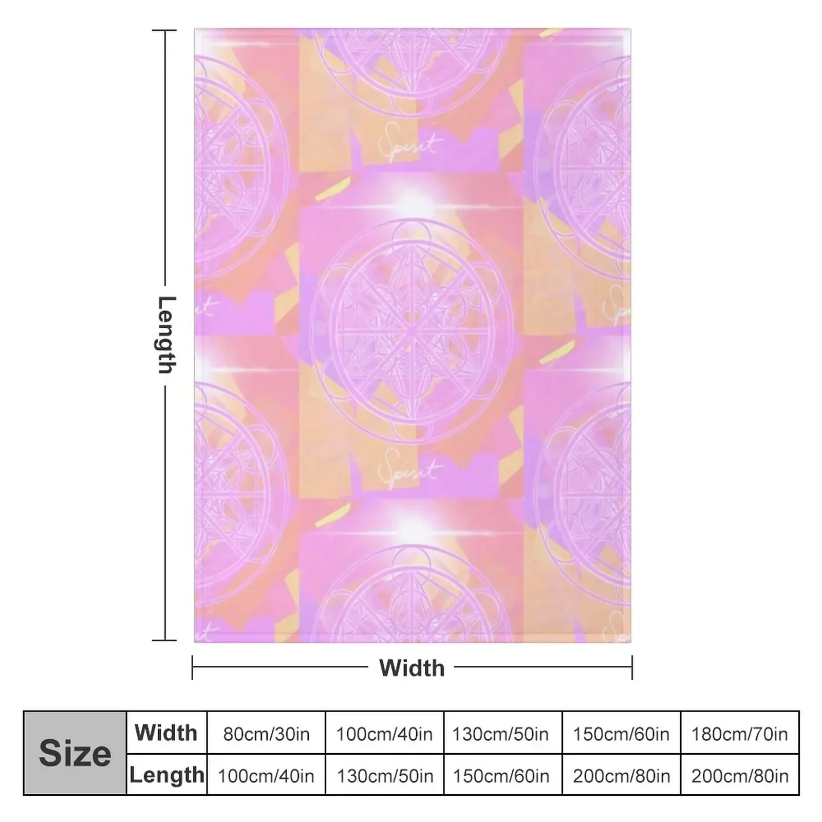 Spirit Throw Blanket Thermal Decoratives Decorative Sofa Furry Luxury St Hairy Blankets