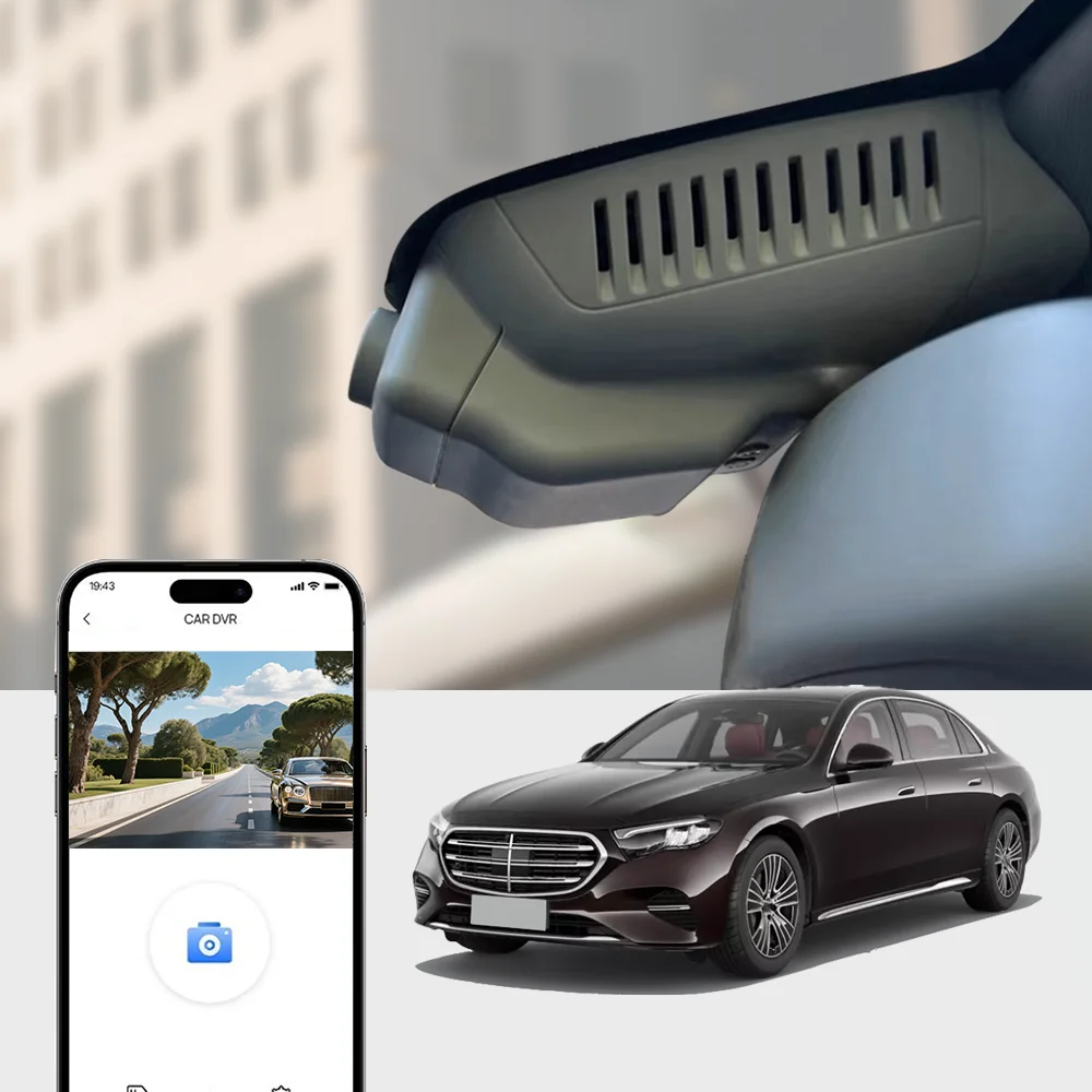 4K HD 2160P WiFi Auto DVR Dash Cam For Mercedes Benz Clase C W203 W204 Clase E W211 W212 GLK X204 DashCam Apparaten Accessoires
