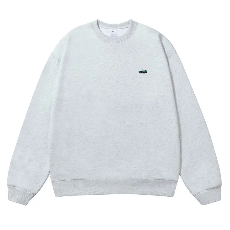 2024 Autumn and Winter New Luxury Cotton Sweater Women\'s Autumn New Crew Neck Long Sleeve Casual Loose Unisex Crew Neck Top