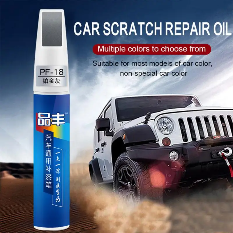 1 pz nero opaco non tossico ritocco penna vernice per Auto universale Auto Scratch Repair Remover Coat Agent Auto Mending Fill Elegance