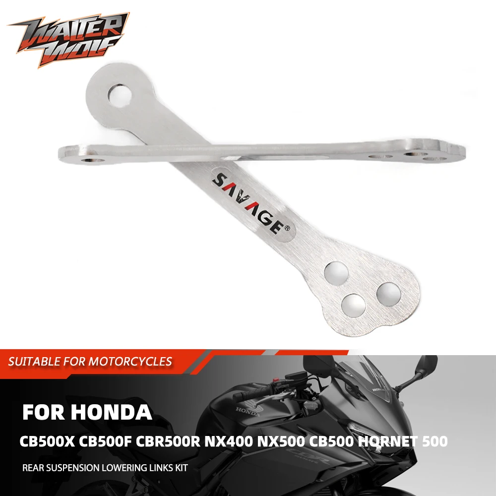 

For Honda CB500X CB500F CBR500R NX400 NX500 CB500 Hornet 500 Motorycle Rear Suspension Lowering Links Kit Cushion Adjustable CB