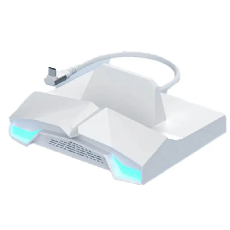 

Top-For ROG Ally/Steam Deck/Switch/OLED Dock 6 In 1 Universal Docking Station With 4K 2.5G RJ45 100W PD RGB Light Hub Durable (B