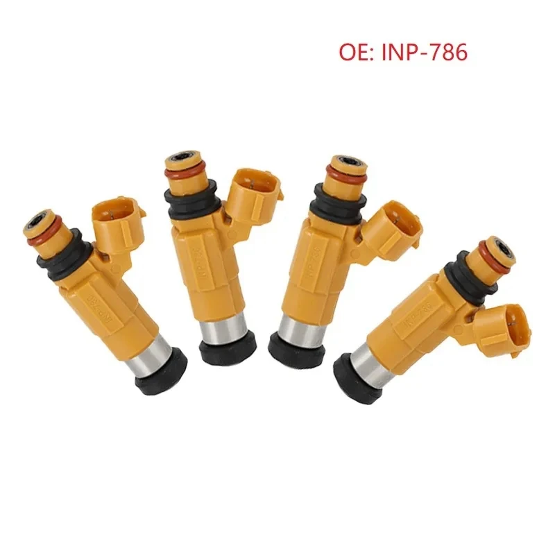 4 Piece 49033-1057 Fuel Injectors Parts INP-786 For Kawasaki 2000-2008 Vulcan 1500 1600 INP786 490331057