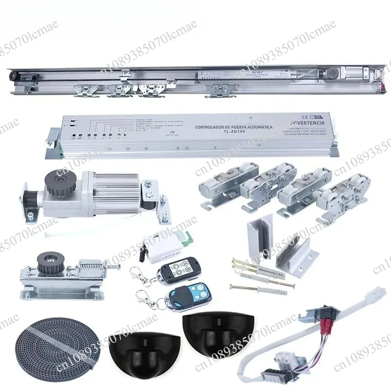 microwave induction doorcontrolsystem complete set of aluminum alloy automatic door hotel door company translation door unit set