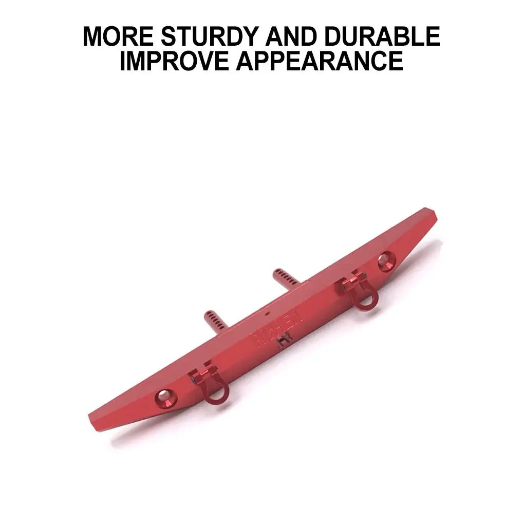 Wytrzymały tylny zderzak ze stopu aluminium 1/10 do MN MN- Część do samochodu RC Akcesoria do samochodów RC Części zamienne Część do tuningu RC