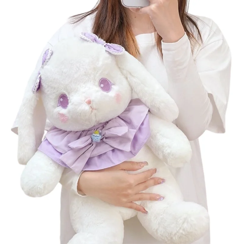 

Kawaii Rabbit Bear Doll Kids Plush Soft Toys Lolita Styles Bunny Doll Stuffed Cute Animal Pillow Children Girls Birthday Gift