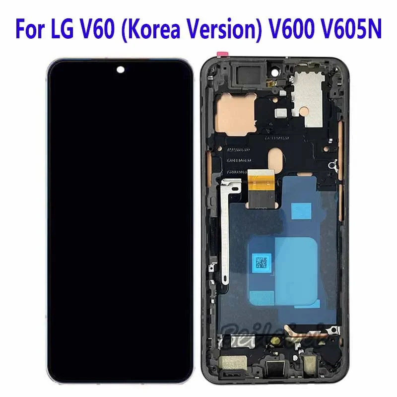 For LG V60 ThinQ 5G UW V600VM V600TM V600QM5 V605N V600 V600EA A001LG L-51A LCD Display Touch Screen Digitizer Assembly