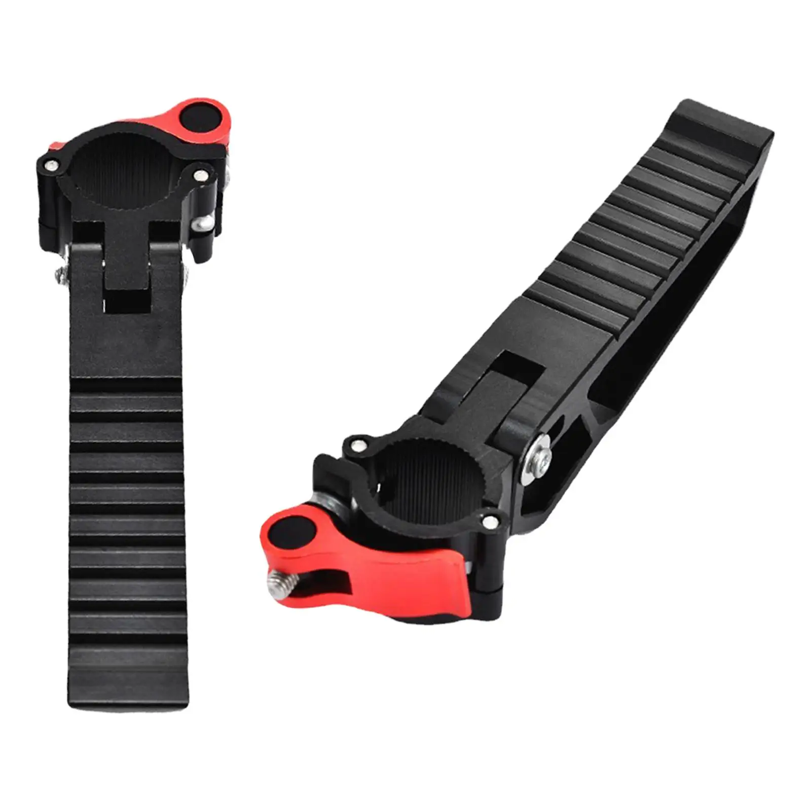 

1 пара педалей для стула для рыбалки, складываемый на 90 градусов, легкий, из алюминиевого сплава, нескользящий