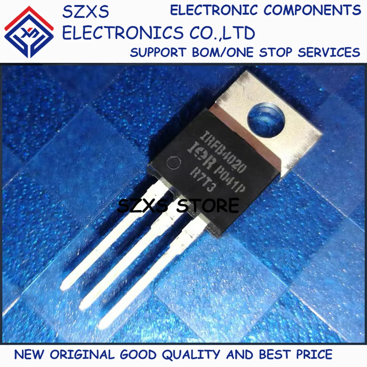 New Original 10Pcs IRFB4020 IRFB4020PBF TO-220 200V 18A MOSFET Field Effect Transistor In Stock Good Quality