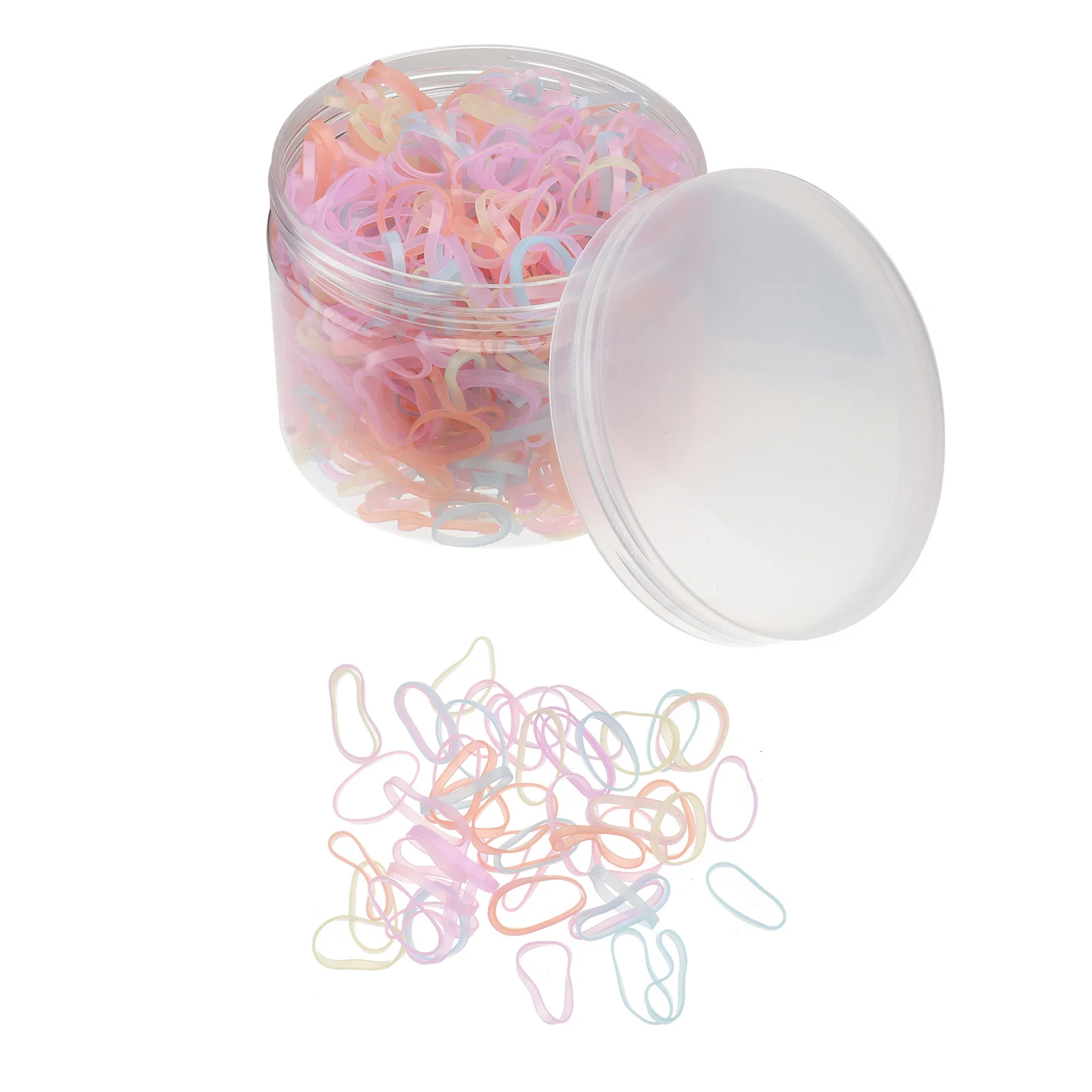 

1 Box Colorful Durable Pet Ties For Cat Dog Rabbit Horse Hair Accessories Elastic Bands Decor Festival Wear Hair Rings