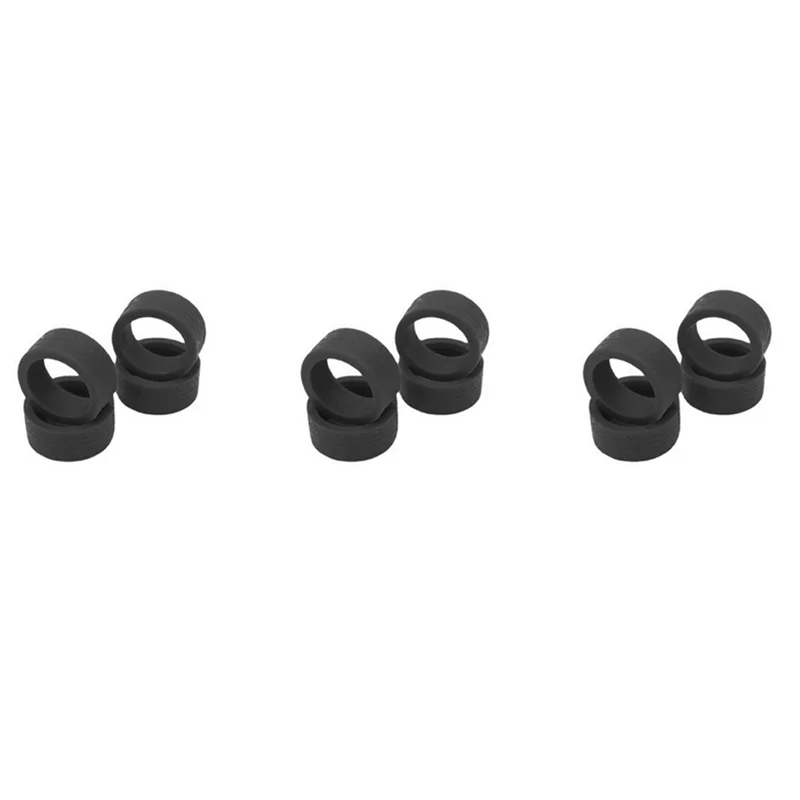 BEDW-3X Rubber Wheel Pattern Racing Tires Tyre For Wltoys 284131 K969 K989 P939 Mini-Z Mini-Q 1/28 RC Car Upgrade Parts,4