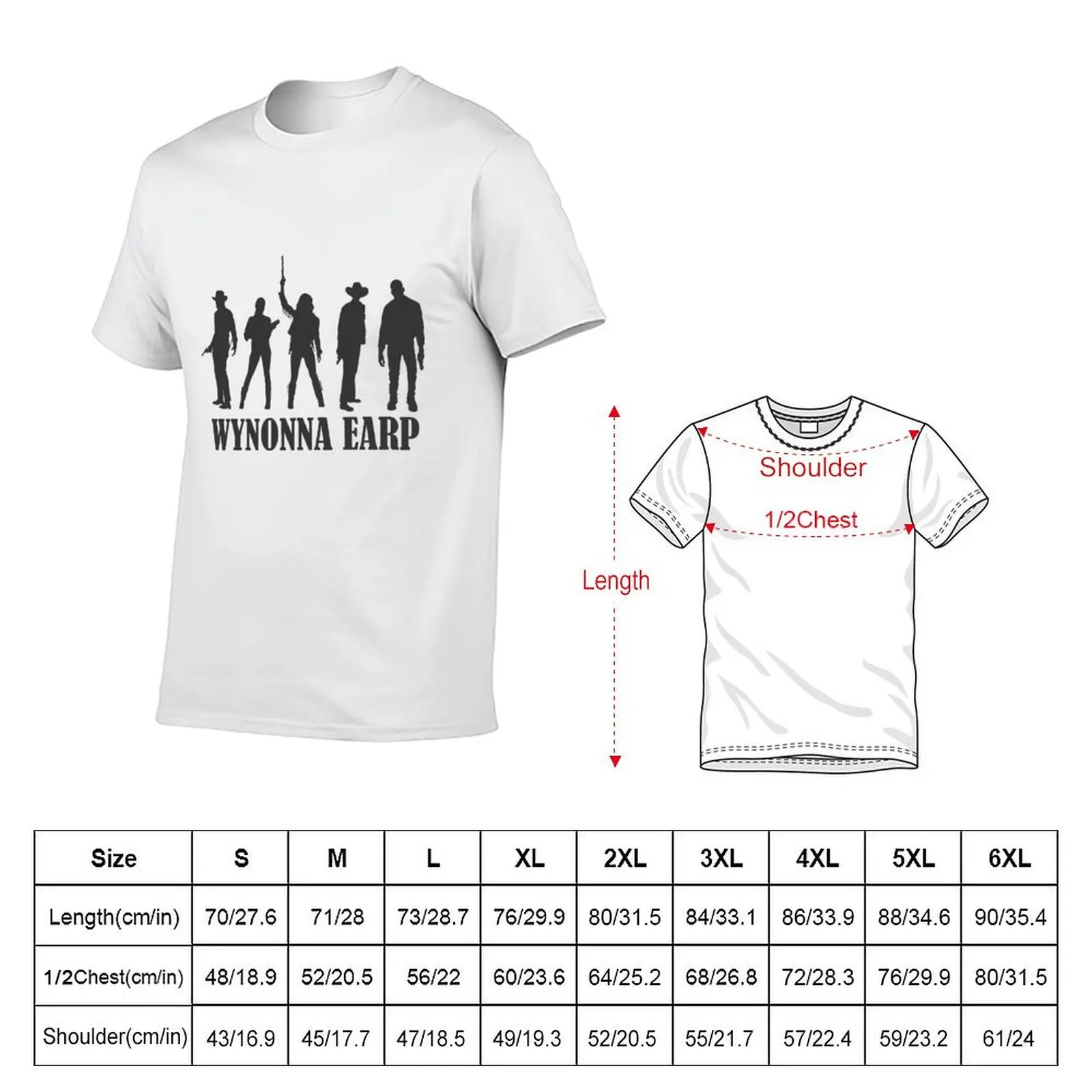 Wynonna Earp - Cast T-Shirt Summer Casual Loose T-Shirt