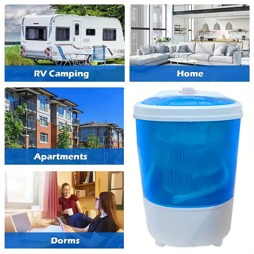 다기능 세탁기가 설치된 모습