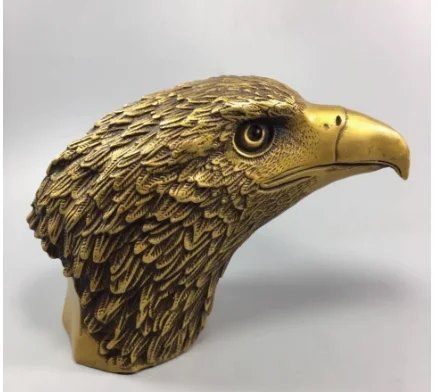 Brass eagle ornament spreading Pure copper roc spreading wings eagle magnificent plan, copper craft  ornament