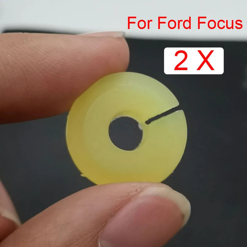 For Ford Focus 2004 Elastic Rubber Hood Latch Prop Rod Hinge Nut Grommet Support Rod Retainer