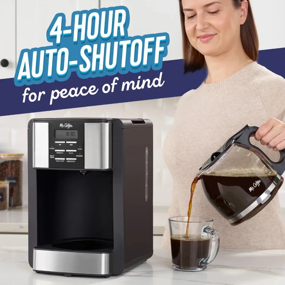 Coffee Machine 12 Cup Speed Brew  Maker with Decaf Function