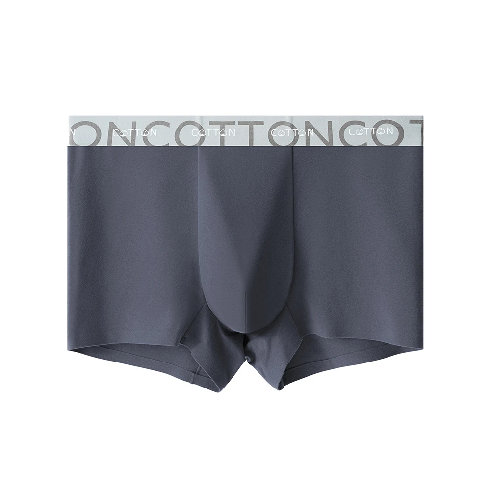 กางเกงบ็อกเซอร์ชายเอวกลาง เนื้อผ้านุ่มสบาย ระบายอากาศดี ทรงบราซิลเลียน สำหรับเล่นกีฬา ชุดชั้นในเซ็กซี่ กางเกงในนุ่มสบาย เสื้อผ้าผู้ชาย