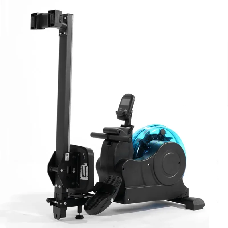 High-quality Folding Water Resistance Rowing Machine Gym Fitness Equipment Household Indoor Silent Rowing Machine