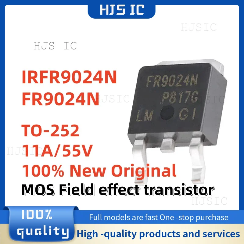 New Original 10-100PCS/LOT IRFR9024N FR9024N TO-252 MOSFET 1