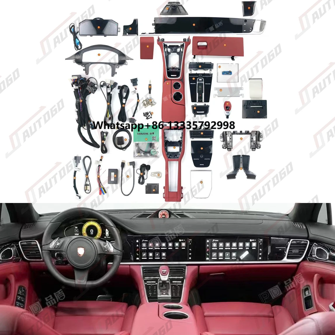 Neuestes Factory Direct Auto Modification Interior Conversion Upgrade Kit für Porsche 970 970.1 970.2 Upgrade auf 971 Assembly