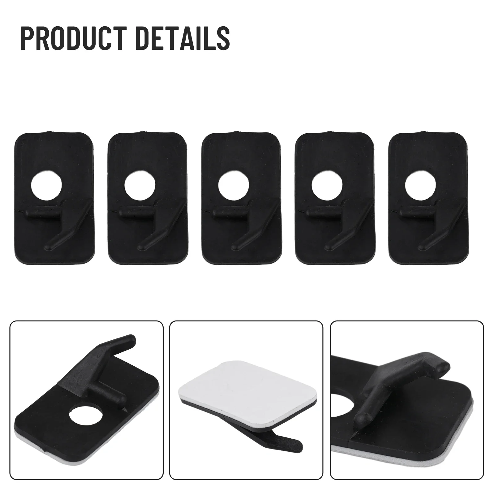 5pc Arrow Rest Self-Adhesive Right Left Hand Recurve Bow Hunting Shoot 3.8x2cm Recurve Bow Rest Outdoor Hunting Shoot Accessorie