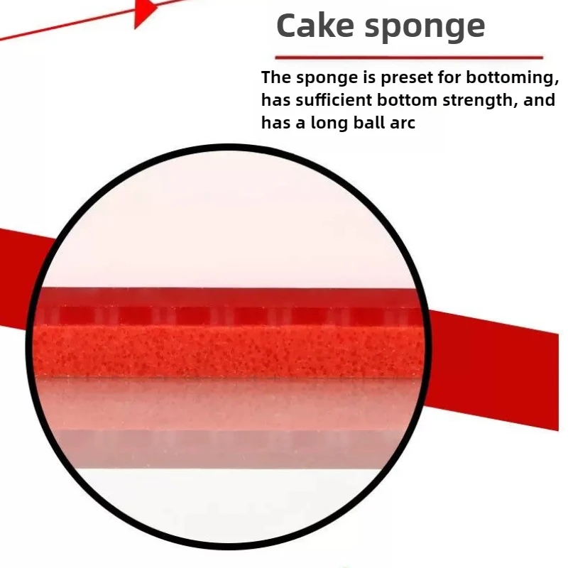 LOKI REXTON 1 المهنية تنس الطاولة المطاط لزجة البثور مع 2.1 مللي متر مرونة عالية الإسفنج بينغ بونغ المطاط للمبتدئين #6