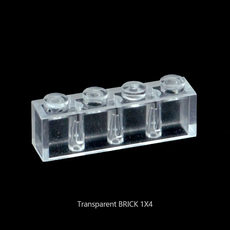 Kleine deeltjes 1x2 2x3 2x4 1x1 Bricks MOC Onderdelen Transparante Bricks bouwstenen Geschenken Speelgoed voor Kinderen