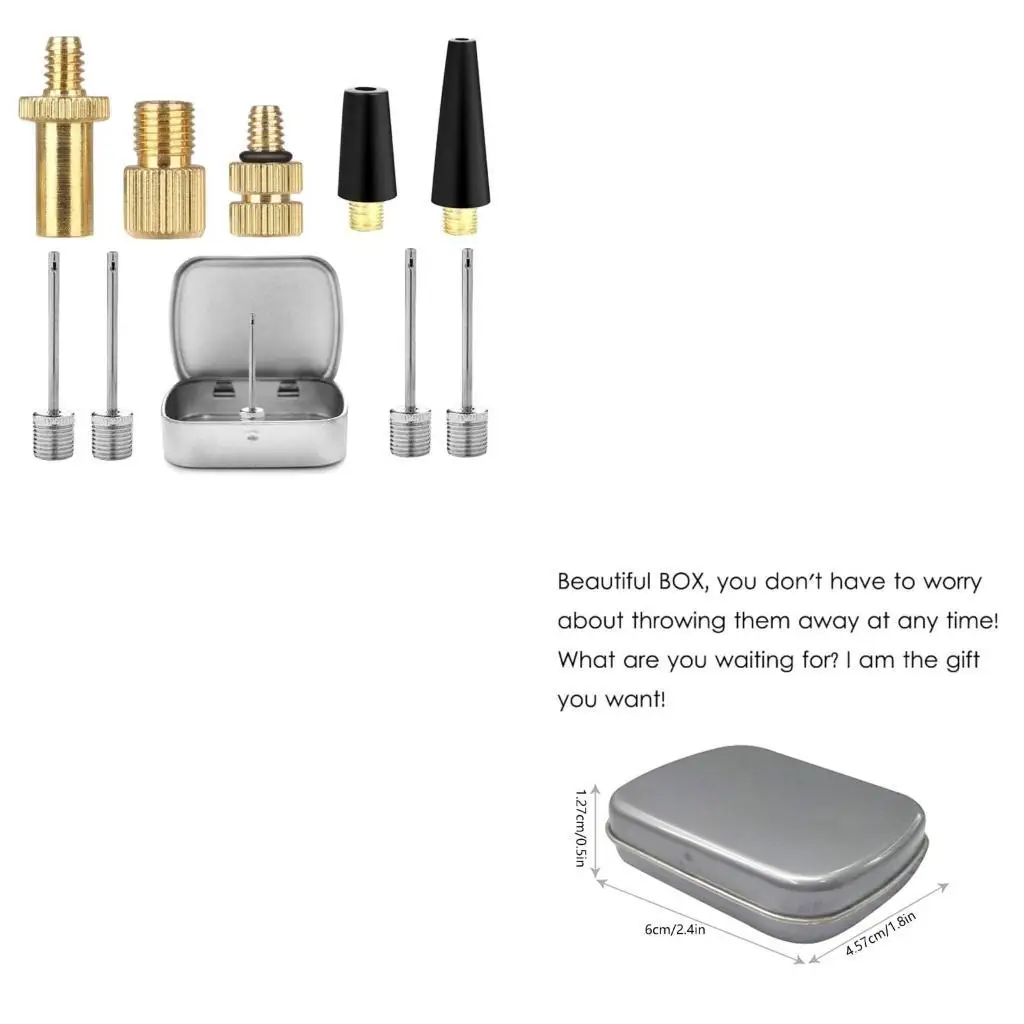 

652f шарики накачали игольчатые надувные надувные адаптер велосипедные шины адаптеры легко в использовании