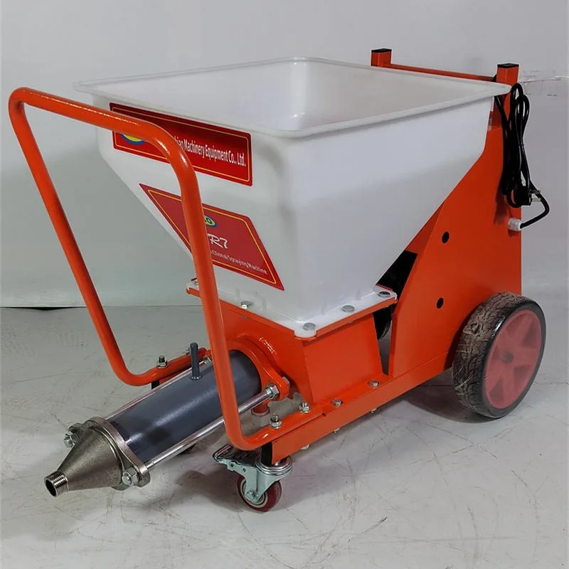 Multi Functional Anti Cracking Mortar Real Stone Paint Putty Steel Structure Tunnel Fireproof Coating Spraying Machine