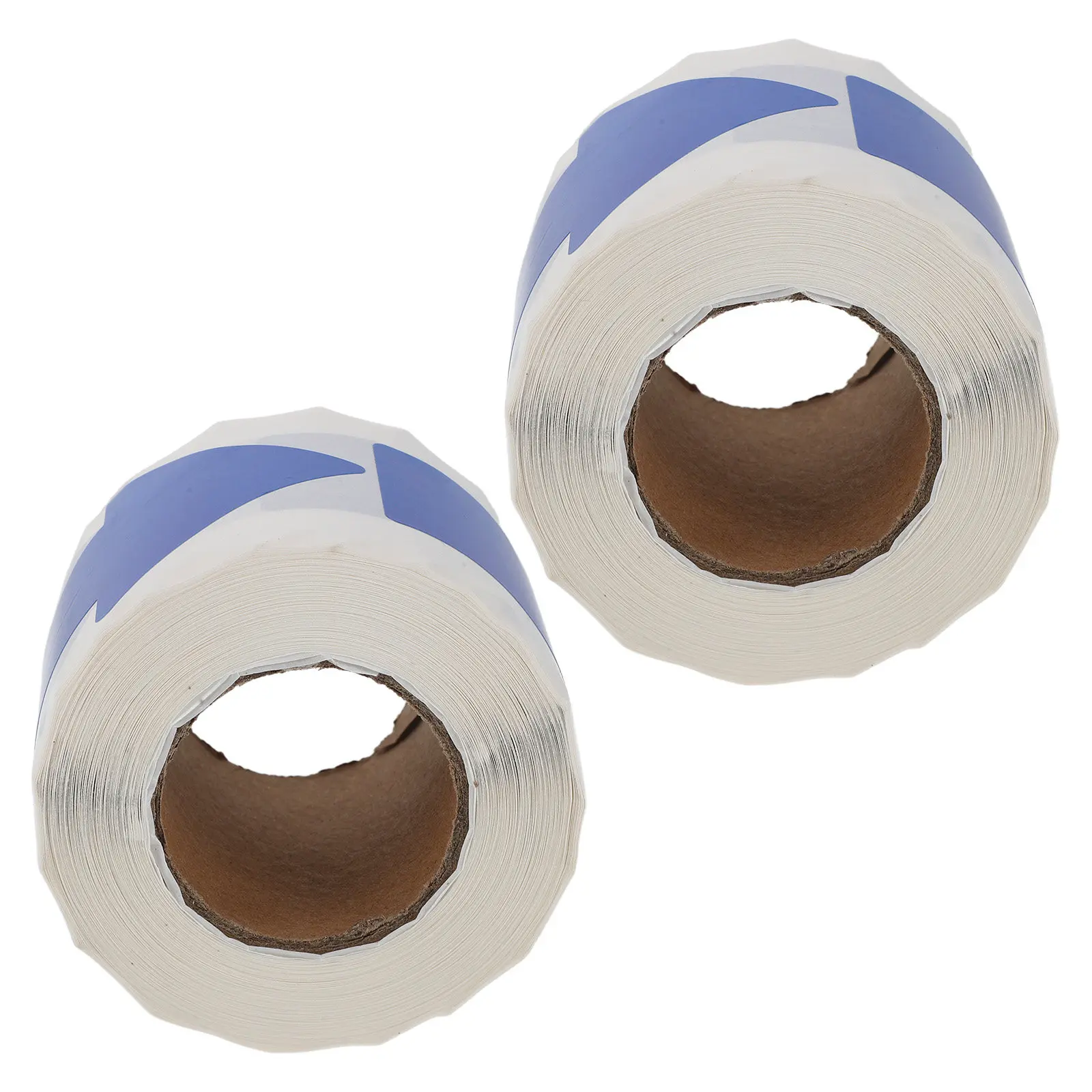 2 Rolls Industrial Pipe Adhesive Arrow Stickers Directional Labels Water Pipeline Flow Markers Self Adhesive Plumbing Gas Pipe
