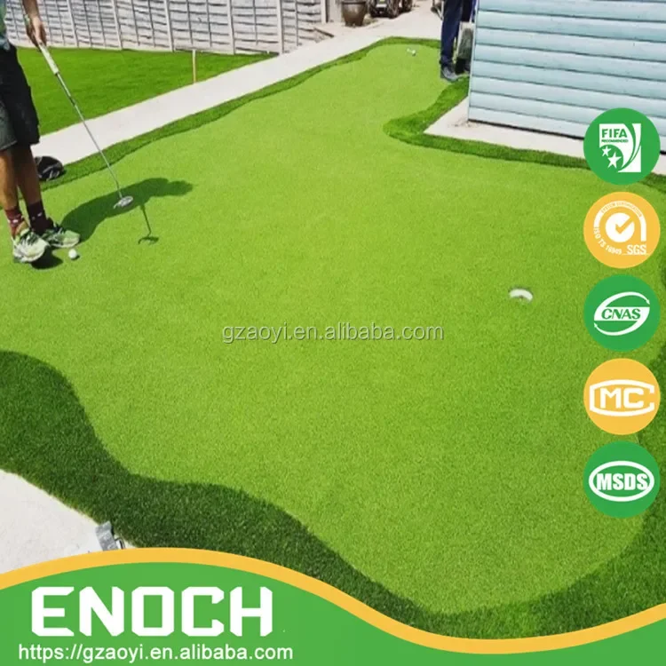 Enge Protiomal Mini Golf Field Turf, Outdoor Putting, dehors PE, Meilleure qualité