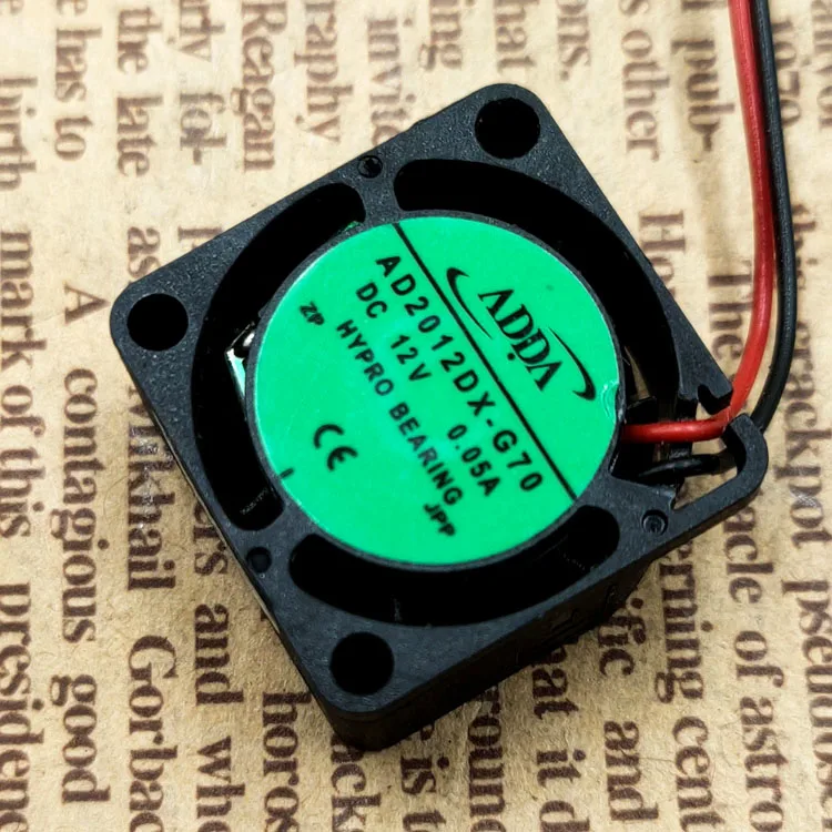 AD2012DX-G70 2010 12V 0.05A 2 CENTÍMETROS VENTILADOR de REFRIGERAÇÃO DO COMPUTADOR