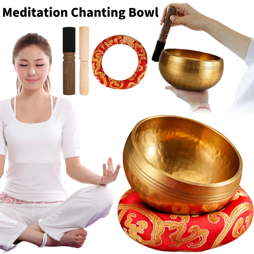 Juego de cuencos tibetanos de alta resonancia, sonido armónico, cuenco para meditación, Yoga, meditación, cuenco para cantar, espiritual único