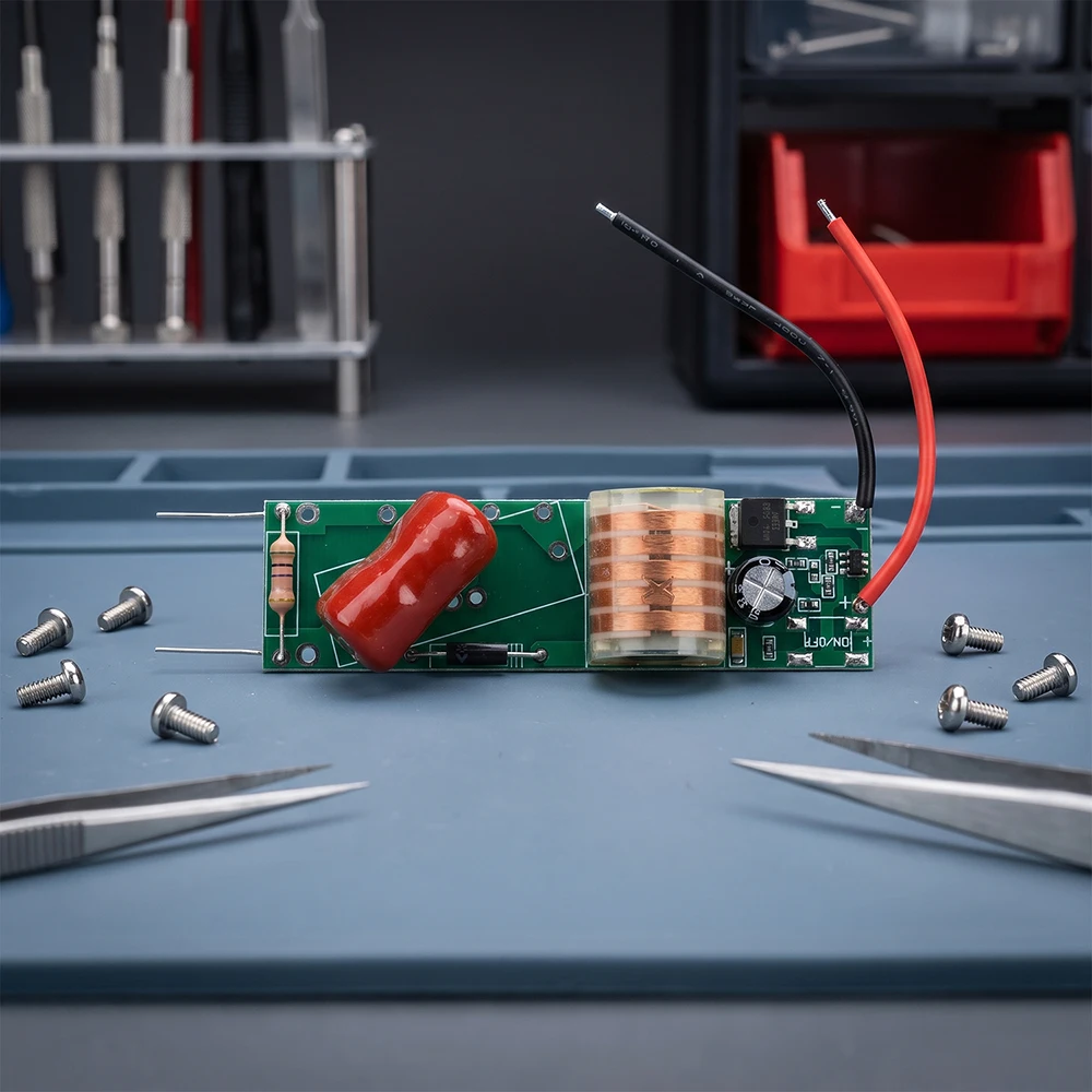DC 3,7 V auf 5000 V/3000 V Step-Up-Modul, Puls-Lichtbogen-Hochspannungsplatine für DIY Elektrische Mückenklatsche – Detail 10