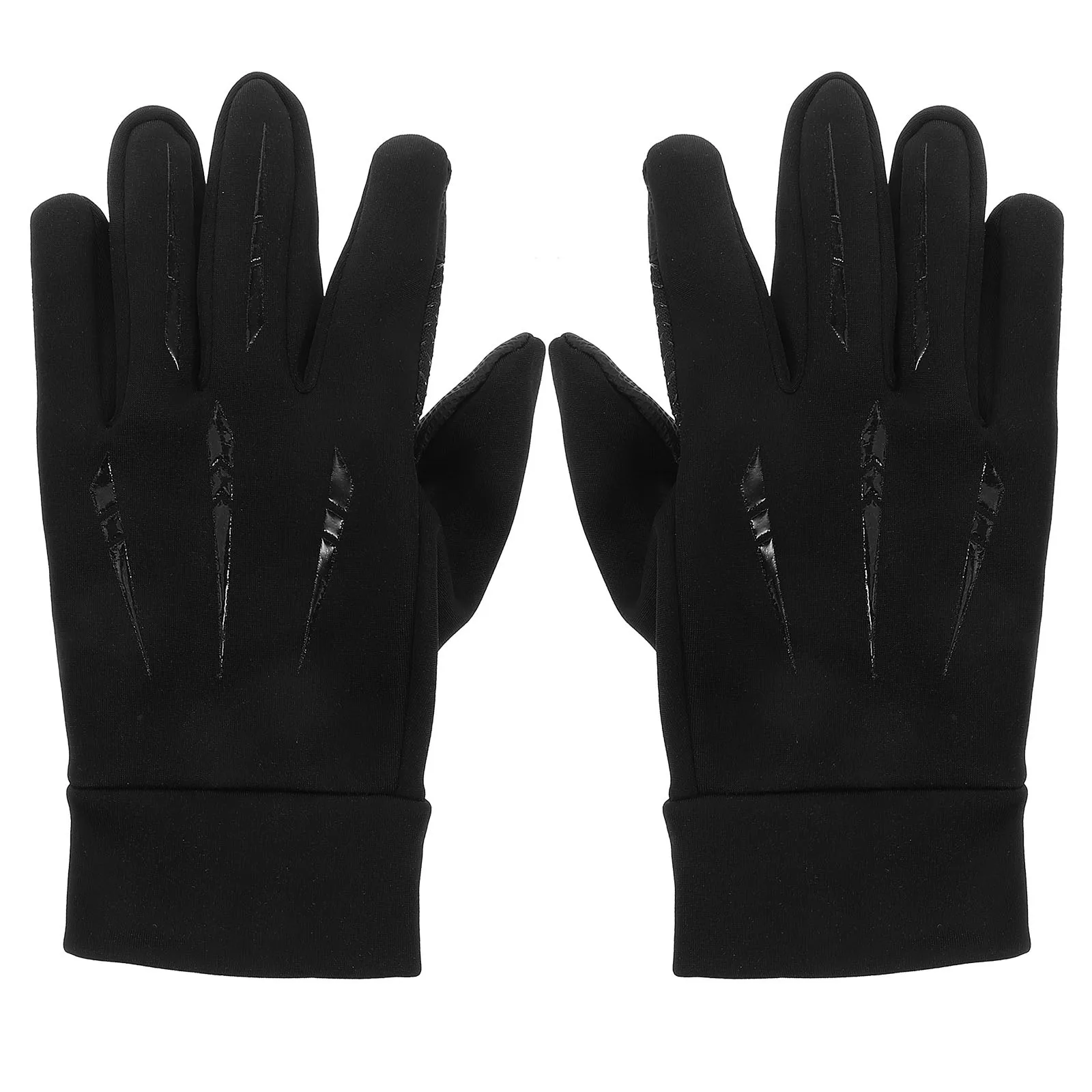 

Ветрозащитный водонепроницаемый изолированный сенсорный экран для езды на мотоцикле с полным пальцем для мужчин и женщин, защита от холодной погоды, черный