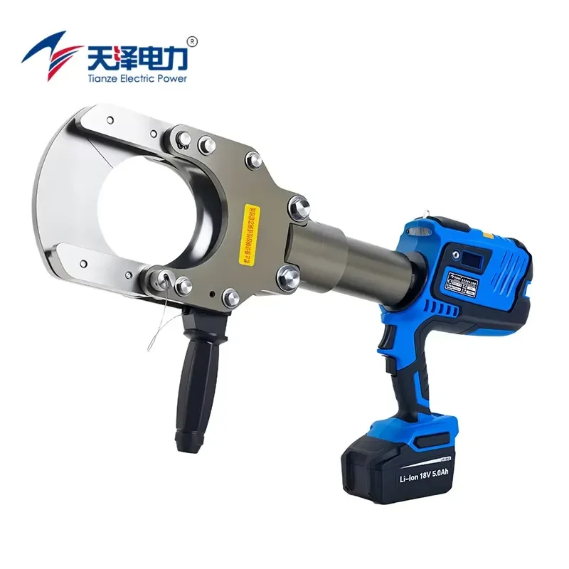 For NBTC-7110 110mm Hydraulic Cable Cutter Portable Power Lithium Power Tools Battery Powered Cutting Tools