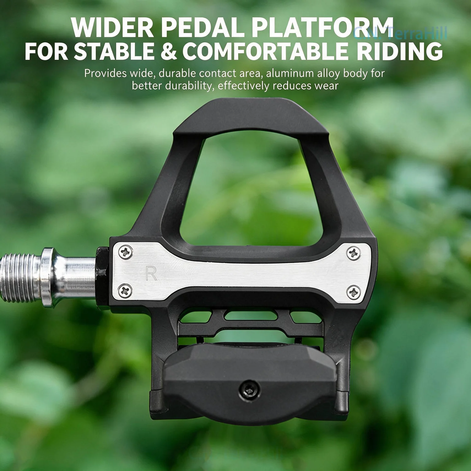 Road Bike Clipless Pedals Ultra-Light Sealed Bearing Self-Locking Pedals with Cleats Cycling Bicycle Parts ACRUNU