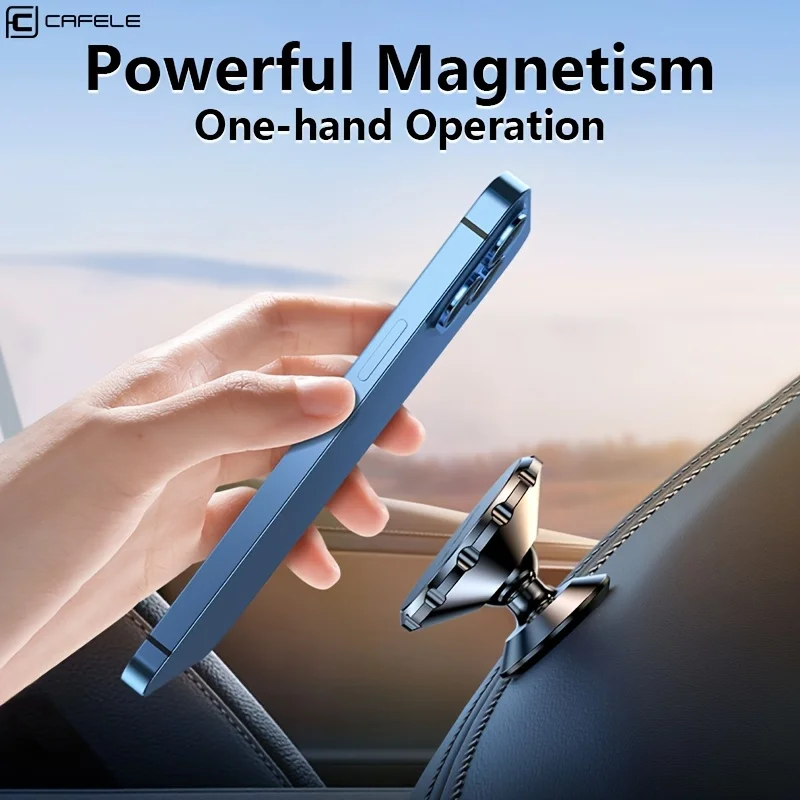 Magnetic Car Phone Holder 360 Degree Rotatable Magnet Phone Holder For Car Cell Phone Support For Dashboard Universal Bracket