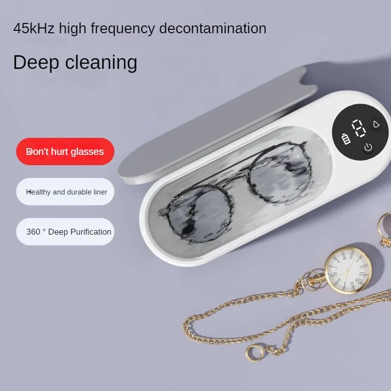 Glasses cleaning machine,ultrasonic display screen,household portable fully automatic dental braces,jewelry,contact lens cleaner