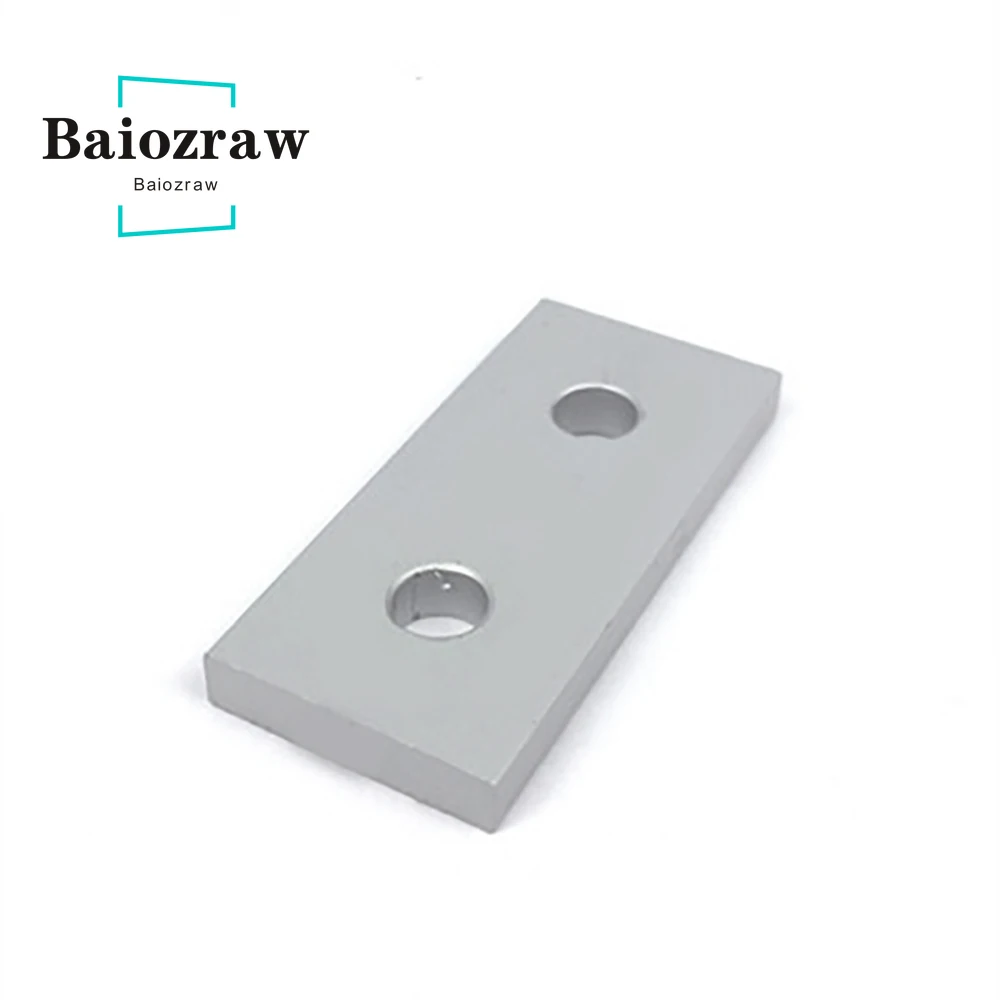 2020 Joining Plate Openbuilds Three Hole Connecting Plate 4x18x60 Two Hole Connecting Plate 4x18x40 Mm Aluminum Profile