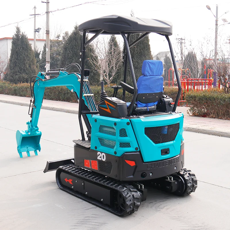 Professional 2.0 Ton Compact Excavator for Landscaping Farm Drainage and Residential Construction