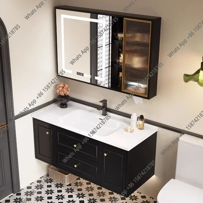 Xx X Aesthetic Sink Bathroom Cabinet Storage Drawers Unit Vanity Bathroom Cabinet Toilet Display Ergonomic Gabinete Unique Furni