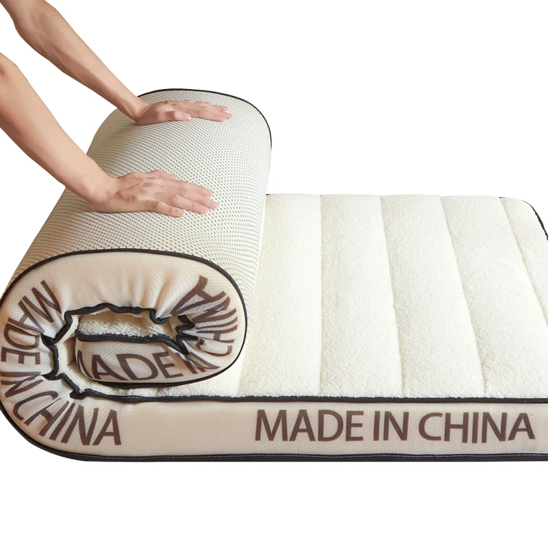 

Thiened Lamb Velvet Mattr Soft Pad Home Use Renting Special Student Dormi Single Latex Sponge Matr Bedding