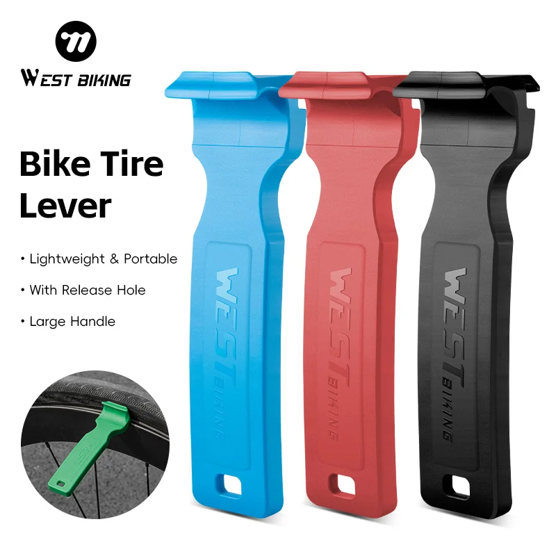 WEST BIKING Bicycle Tyre Lever Portable Bike Tire Repair Remover Lever Lightweight Cycling Tyre Quickly Disassembly Repair Tool