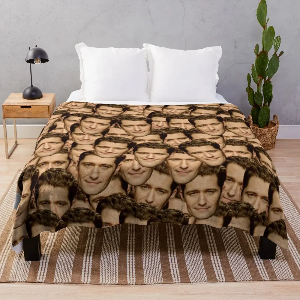 

matthew morrison Throw Blanket Weighted Thin Cute Blankets