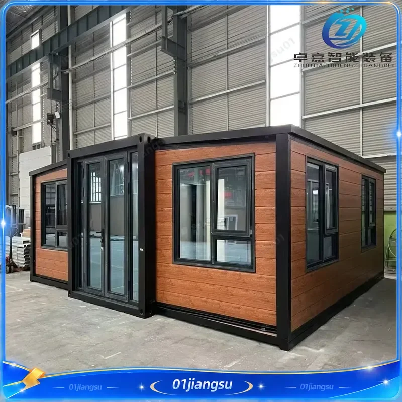 Modern Luxury Prefab House 2 3 5 Bedroom Modular Home Folding Kit Flat Pack Container House Villa Factory Wholesale Price