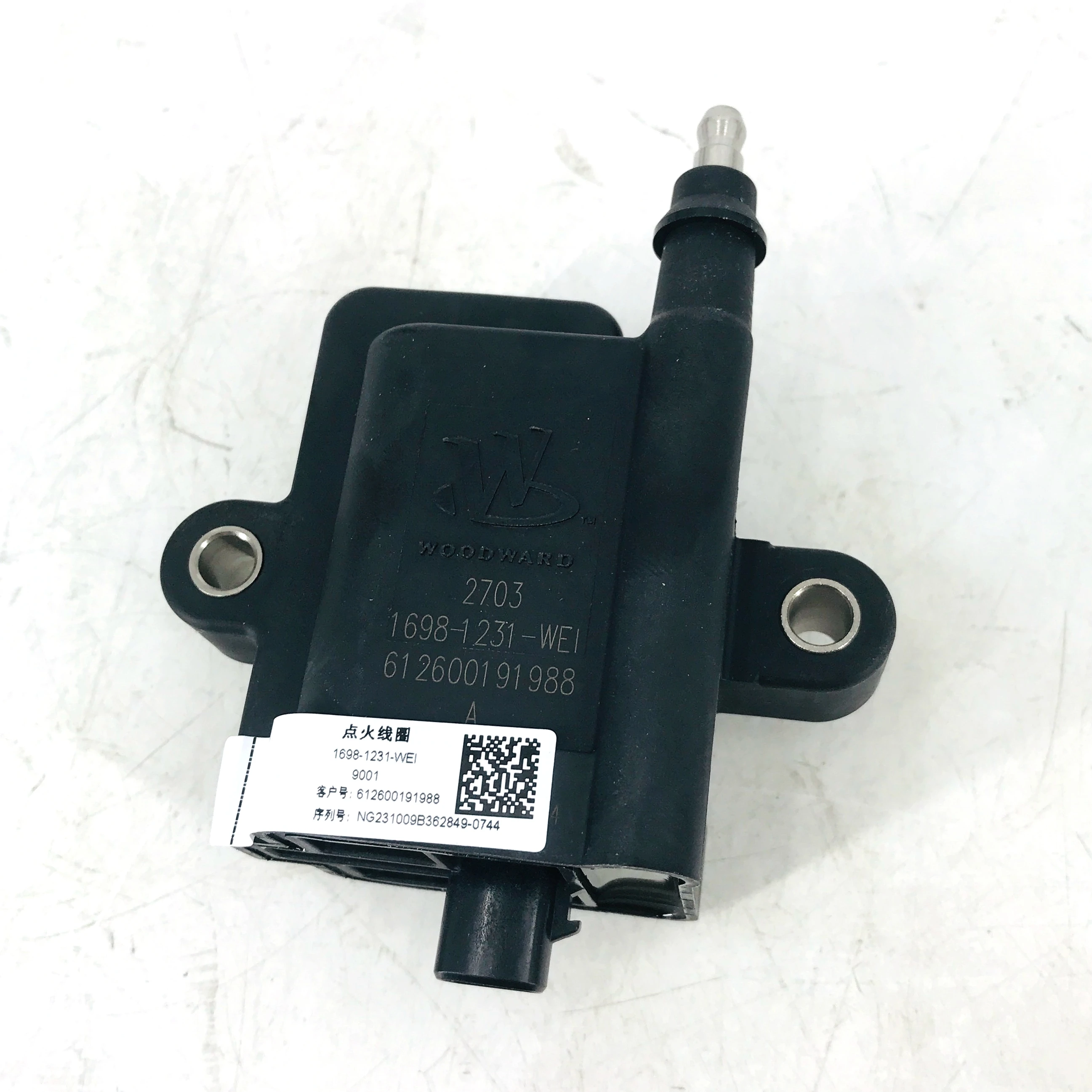 100%  Original  Weichai Engine Parts New Ignition Coil 612600191988