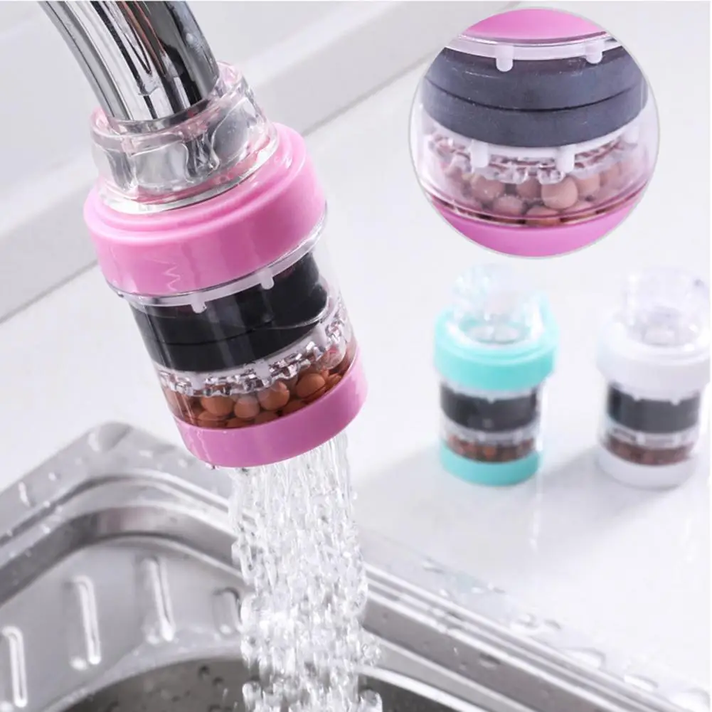 Kitchen Home Carbon Faucet Mini Tap Heads Water Clean Purifier Filter Sink Filtration Faucet Tap Filter Garden Accessories